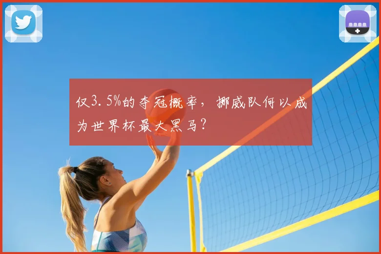 仅3.5%的夺冠概率，挪威队何以成为世界杯最大黑马？