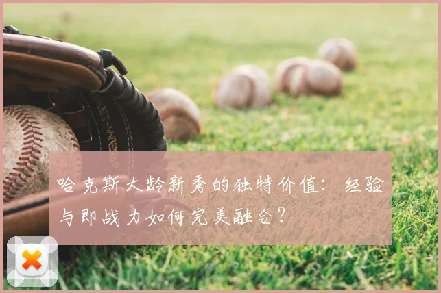 哈克斯大龄新秀的独特价值:经验与即战力如何完美融合?